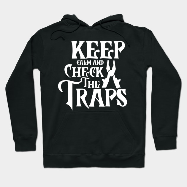 Trapper Set Traps Trap Trapping Team Hoodie by dr3shirts